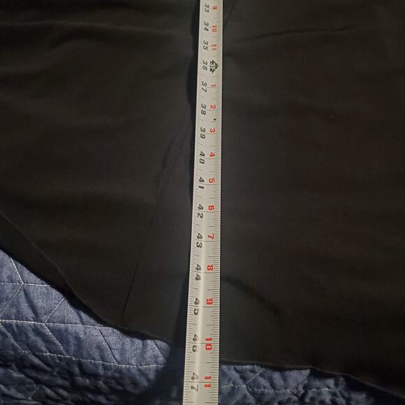 Vintage Rabbit Designs Size 10 Black Empire Gathered Waist Beaded Neck Y2K Dress - Picture 11 of 11